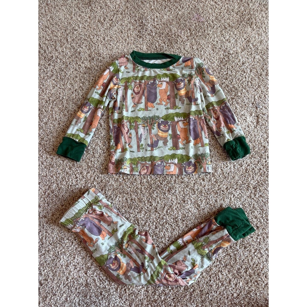 Cozco Where The Wild Things Are 2PC Bamboo Set 12/18 months